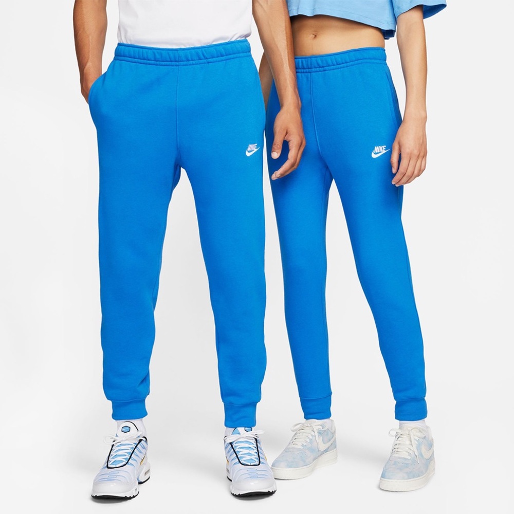 Nike Mens NSW Club Joggers Sweatpants Pacific Blue Small - Picture 3 of 13
